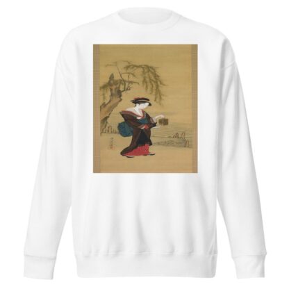 Beauty with Fireflies by Kubo Shunman Sweatshirt