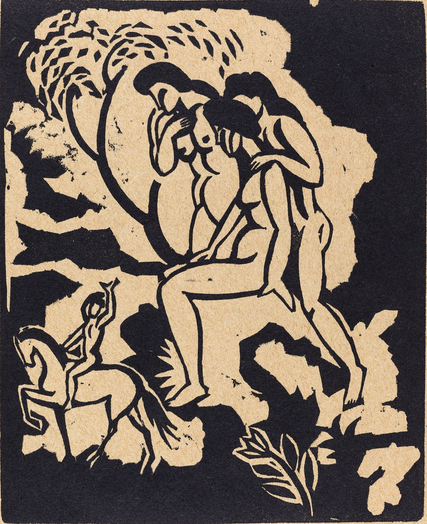 Begrüssung by August Macke