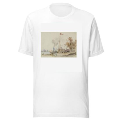 Bei den Kaisermühlen in Wien by Joseph Werner T-Shirt