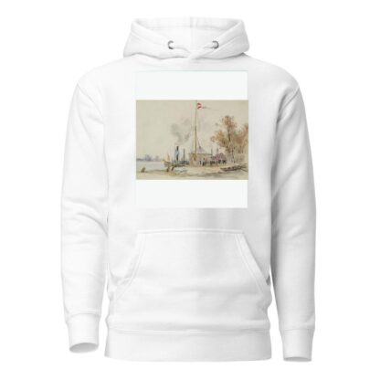 Bei den Kaisermühlen in Wien by Joseph Werner Hoodie
