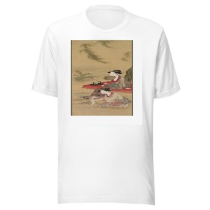 Beneath the Willow by Tsukioka Sessai T-Shirt