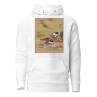 Beneath the Willow by Tsukioka Sessai Hoodie