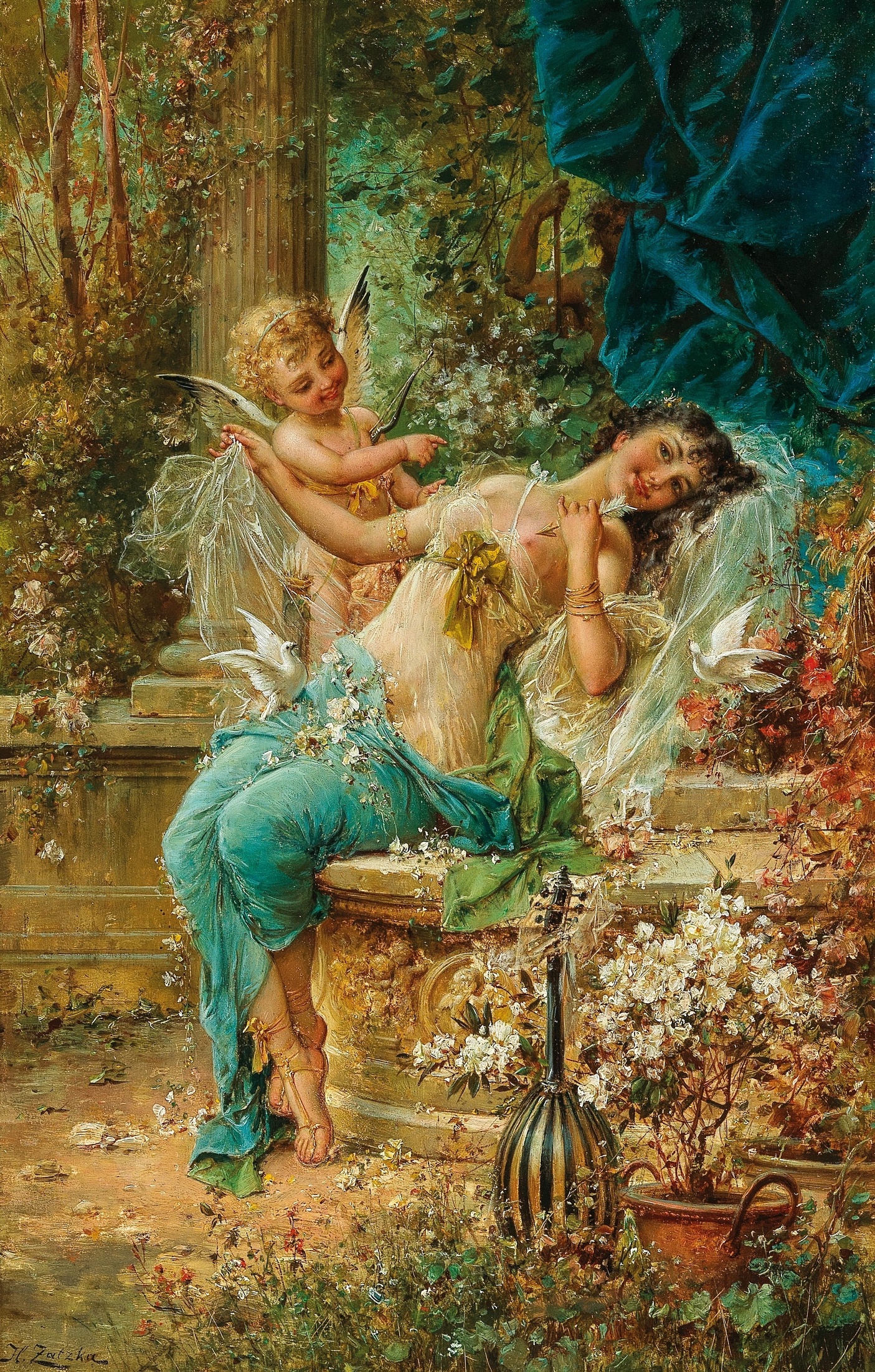 Besiegt by Hans Zatzka