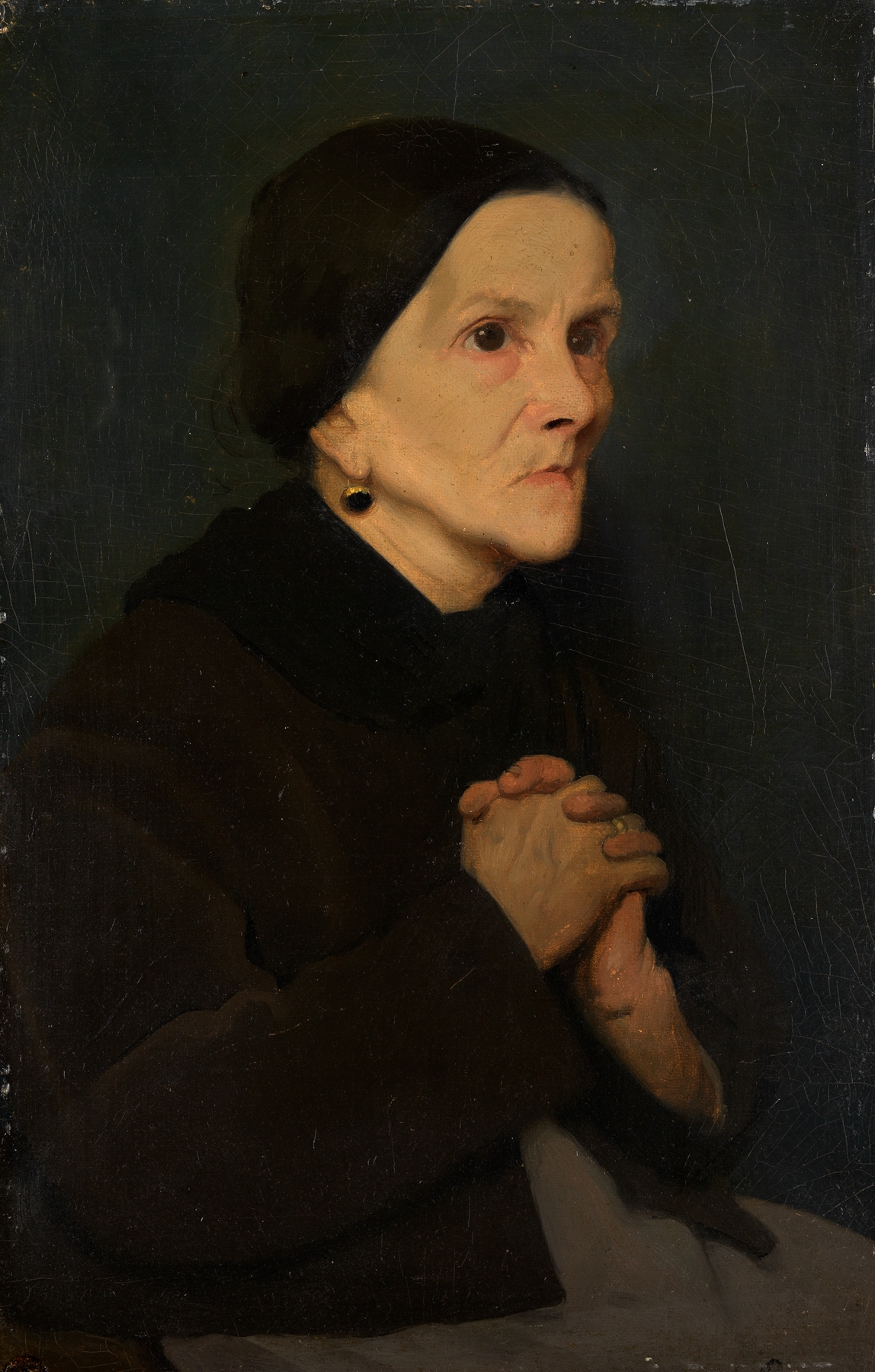 Betende Frau by Theodor Poeckh