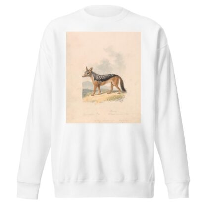 Black-backed Jackal by Samuel Howitt Sweatshirt