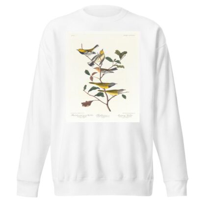 Black-throated green warbler. Blackburnian, W. Mourning warbler by John James Audubon Sweatshirt