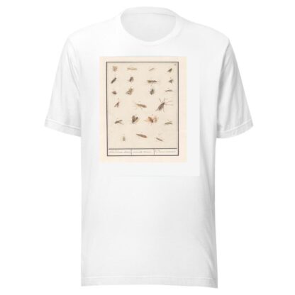 Blad met tweeëntwintig gevleugelde insecten bloedloose dieren. insectae variae. Divers insectes. by Anselmus Boëtius de Boodt T-Shirt
