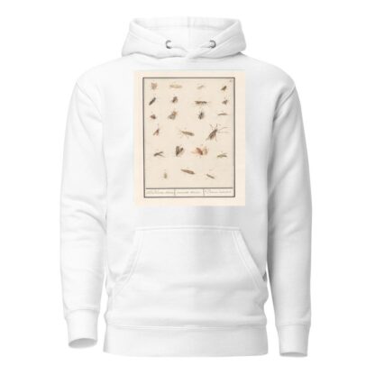 Blad met tweeëntwintig gevleugelde insecten bloedloose dieren. insectae variae. Divers insectes. by Anselmus Boëtius de Boodt Hoodie