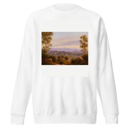 Blick auf Bad Warmbrunn by Wilhelm Brücke Sweatshirt