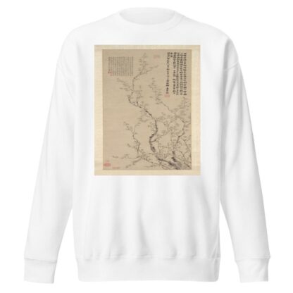 Blossoming plum by Jin Nong Sweatshirt