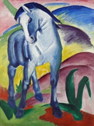 Blue Horse I by Franz Marc