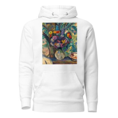 Blumenstilleben mit Zinnien by Edmund Conrad Ferdinand von Freyhold Hoodie