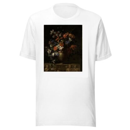 Blumenstillleben in Vase. by Jean-Baptiste Monnoyer T-Shirt