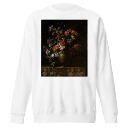 Blumenstillleben in Vase. by Jean-Baptiste Monnoyer Sweatshirt