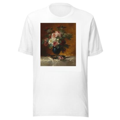 Blumenstück mit Rosen by Georges Jeannin T-Shirt