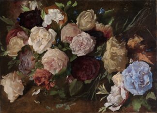 Blumenstudie by Anselm Feuerbach