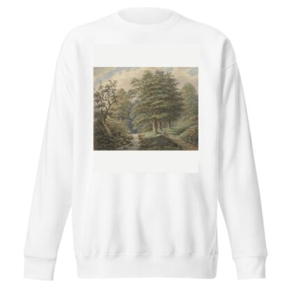 Boslandschap met watervalletje, after Johann Bernard Klombeek by Matthijs Maris Sweatshirt