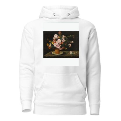 Bouquet Of Asters by Gustave Courbet Hoodie