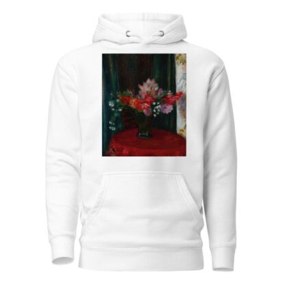 Bouquet on Red Tablecloth by William James Glackens Hoodie
