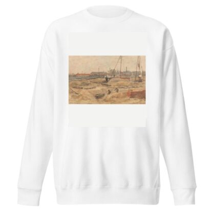 Bouwterrein bij het Wilhelmina Gasthuis by Wilhelmus Johannes Steenhoff Sweatshirt