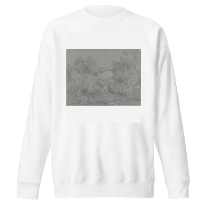 Bridge over Pool at Llanrwst by George Howland Beaumont Sweatshirt