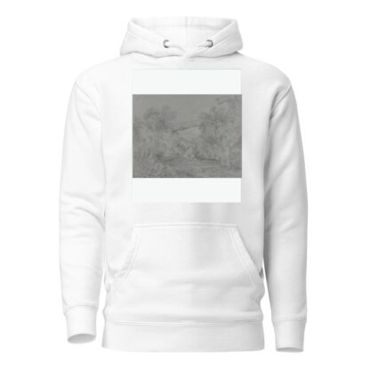 Bridge over Pool at Llanrwst by George Howland Beaumont Hoodie
