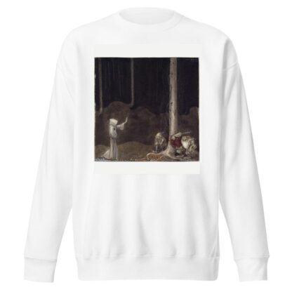 Brother St. Martin and the Three Trolls by John Bauer Sweatshirt