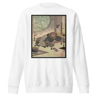Bunbuku chagama by Tsukioka Yoshitoshi Sweatshirt