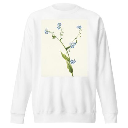 Bur-forget-me-not. Lappula diffusa by Mary Vaux Walcott Sweatshirt