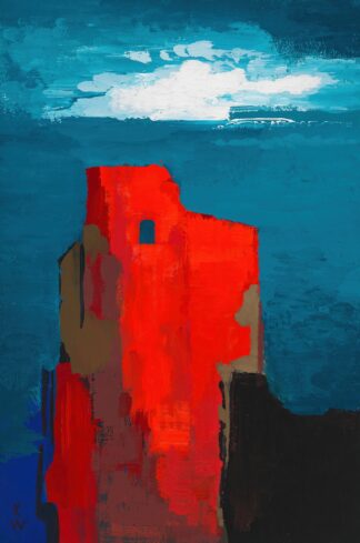 Burgruine by Karl Wiener