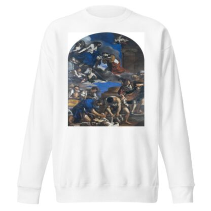 Burial of Saint Petronilla by Guercino Sweatshirt