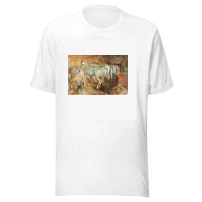 Bus Horses in Jerusalem by John Singer Sargent T-Shirt