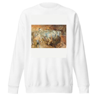Bus Horses in Jerusalem by John Singer Sargent Sweatshirt