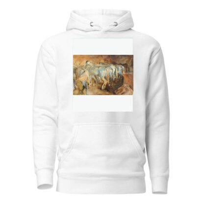 Bus Horses in Jerusalem by John Singer Sargent Hoodie