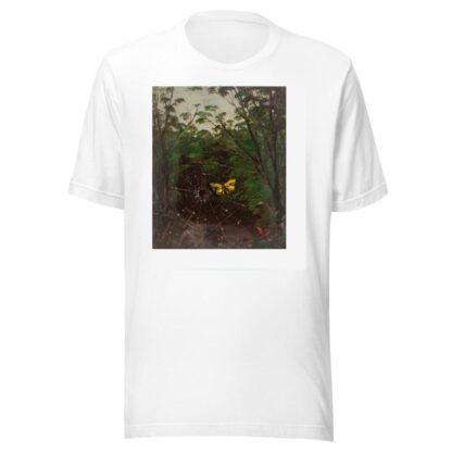 Butterfly in a Spiderweb by Lemuel Maynard Wiles T-Shirt