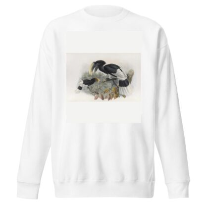 Bycanistes albotibialis by Daniel Giraud Elliot Sweatshirt