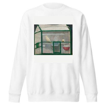 Cage with a canary by Tadeusz Makowski Sweatshirt
