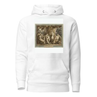 Calypso Watches Telemachus with Cupid on His Knee, While Mentor Watches in Anger, from The Adventures of Telemachus, Book 7 by Bartolomeo Pinelli Hoodie