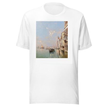 Canale della Giudecca in Venedig by Franz Richard Unterberger T-Shirt