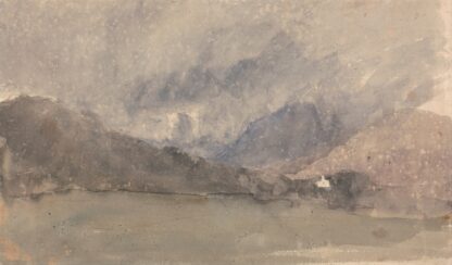 Capel Curig, Caernarvonshire, Wales by David Cox