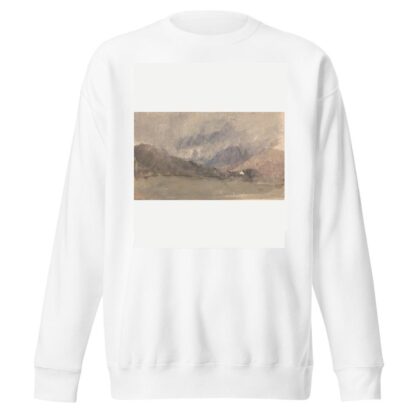 Capel Curig, Caernarvonshire, Wales by David Cox Sweatshirt