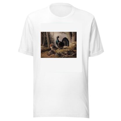 Capercaillies Courting by Ferdinand von Wright T-Shirt