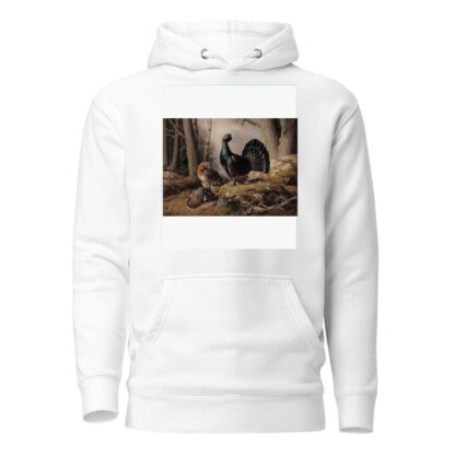 Capercaillies Courting by Ferdinand von Wright Hoodie