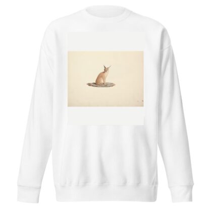 Caracal caracal by Luigi Balugani Sweatshirt