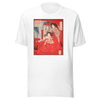 Cascading Water by Tsukioka Yoshitoshi T-Shirt
