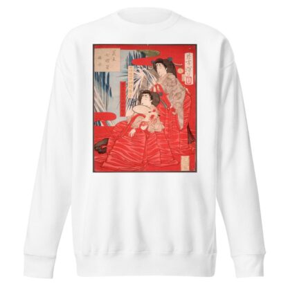 Cascading Water by Tsukioka Yoshitoshi Sweatshirt