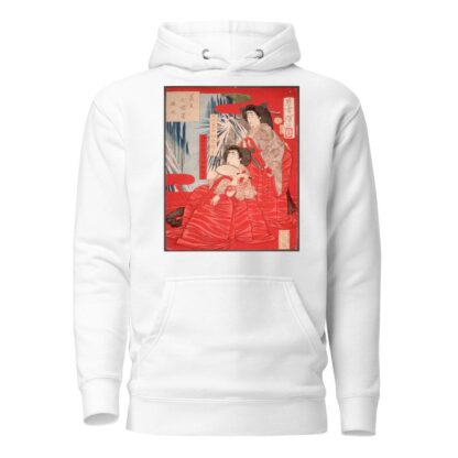Cascading Water by Tsukioka Yoshitoshi Hoodie