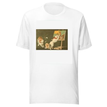 Cats and Canvas by Kobayashi Kiyochika T-Shirt