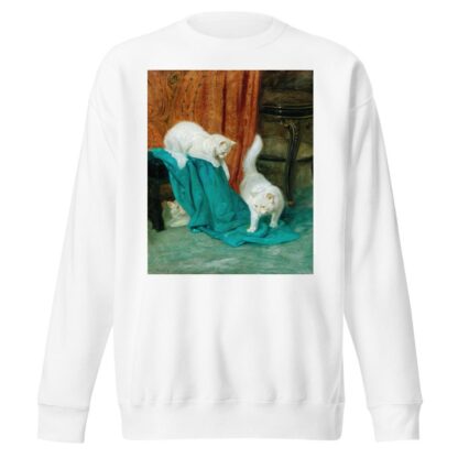 Cats Playing by Arthur Heyer Sweatshirt