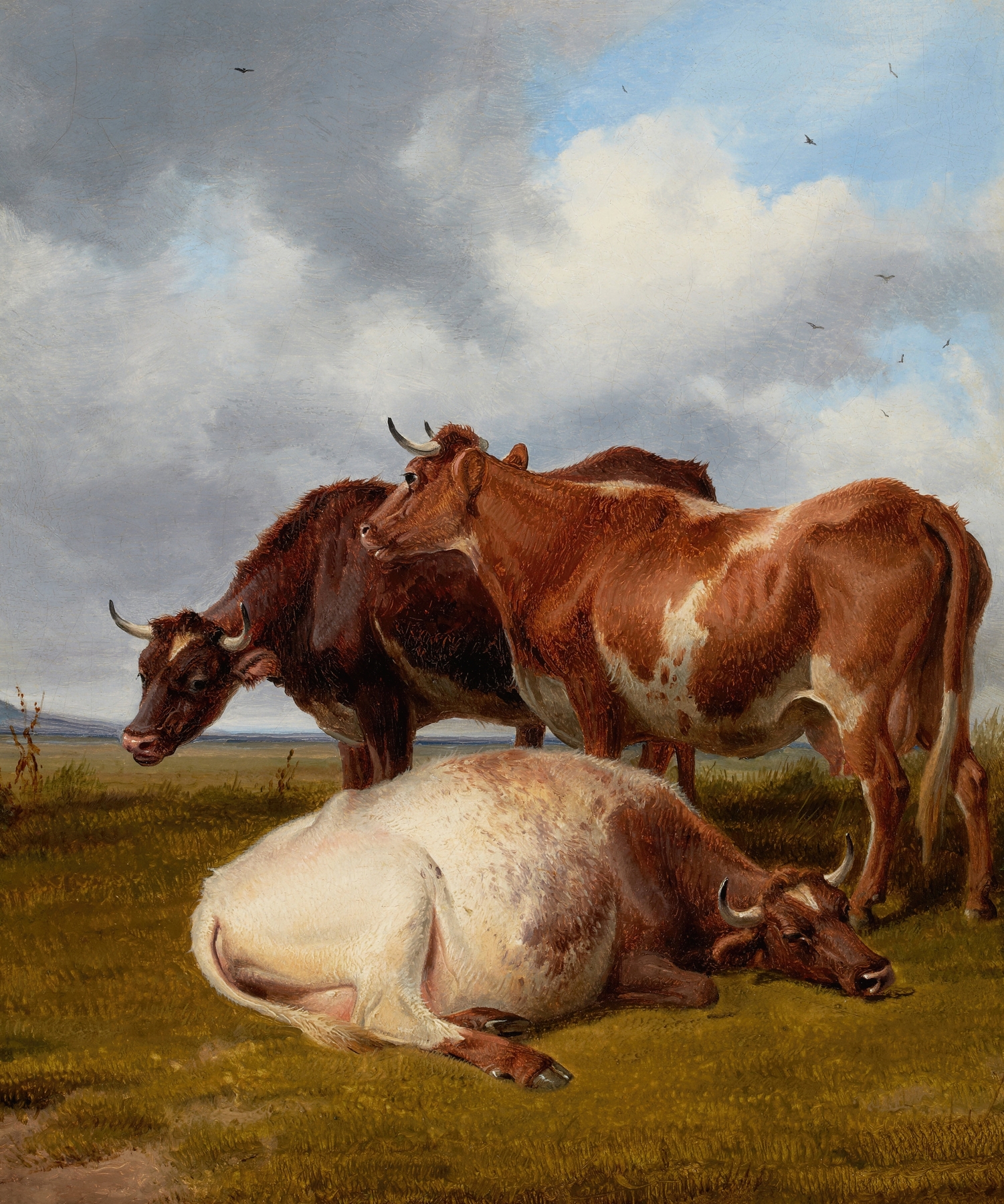 Cattle Grazing by Thomas Sidney Cooper